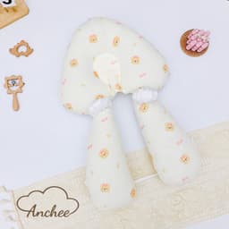 Gối U Nấm Đa Năng Anchee - Gối Chống Bẹp Đầu Kèm Gối Ôm Cho Bé Sơ Sinh 0-12 Tháng 4