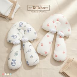 Gối U Nấm Đa Năng Anchee - Gối Chống Bẹp Đầu Kèm Gối Ôm Cho Bé Sơ Sinh 0-12 Tháng 1