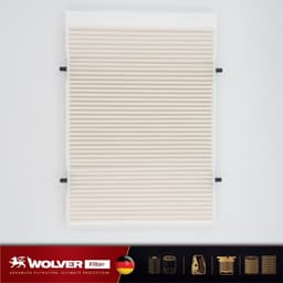 Lọc Máy Lạnh Wolver Chuẩn Form Mercedes GLC, C-Class (Từ 2022) MERC C, E - WK0552 9