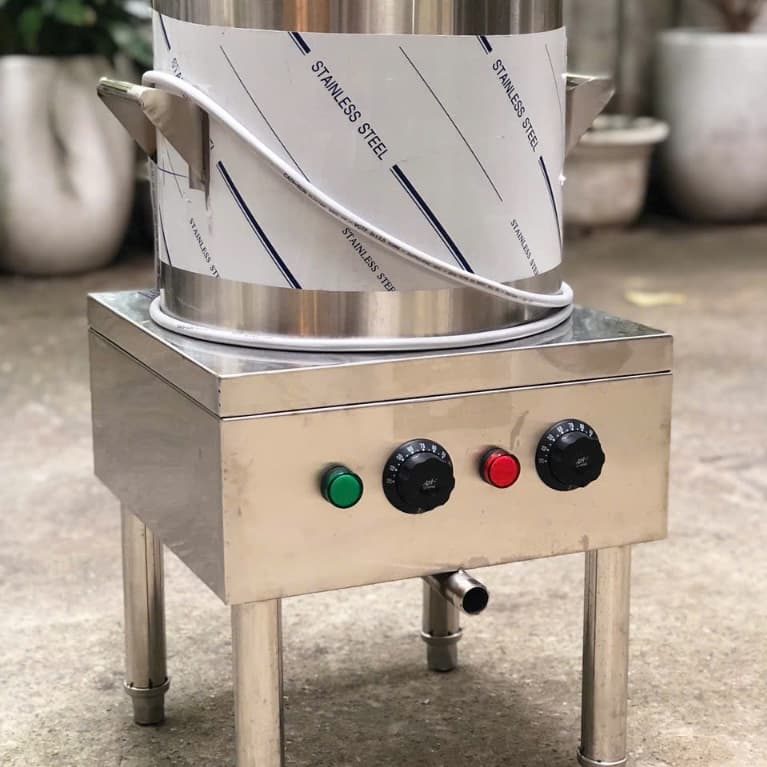 Nồi phở điện 30L, nồi hầm xương Inox 304 chính hãng, giữ nhiệt từ 6 đến 10 giờ.