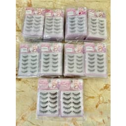 Hộp Mi Giả MOLLYHAIR Sẵn Keo Tiện Lợi Đủ Mẫu - Mi Tự Nhiên, Dễ Gắn, Không Cần Keo Phụ, Bền Đẹp Cả Ngày 1