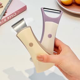 Dụng Cụ Gọt Vỏ Đa Năng 2 Trong 1 - Dụng Cụ Gọt Vỏ Củ Quả & Cạo Gừng Khoai Môn Cao Cấp, Lưỡi Thép Không Gỉ Dễ Vệ Sinh 4