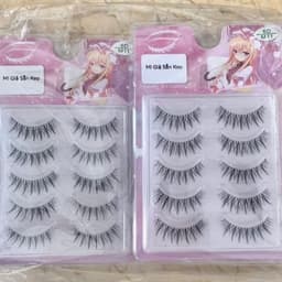 Hộp Mi Giả MOLLYHAIR Sẵn Keo Tiện Lợi Đủ Mẫu - Mi Tự Nhiên, Dễ Gắn, Không Cần Keo Phụ, Bền Đẹp Cả Ngày 5
