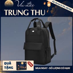 [4-25/9 TẶNG QUÀ TRUNG THU 599K] Balo Du Lịch Nam LECOS LBH8 Vải Oxford Chống Nước Khóa Kim Loại Bền Chống Xước 1