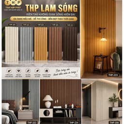Bộ 20 tấm dán tường vân gỗ lam sóng cao cấp đủ màu đẹp, kt 60x30cm 2