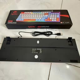 Bàn Phím Máy Tính Có Dây Giả Cơ RAIKU K28 Led và Forev FV Q307 Led. LMS 4