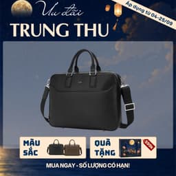 [4-25/9 TẶNG QUÀ TRUNG THU 599K] Túi Bao Tử Nam LECOS LT19 Da Cao Cấp Khóa Kéo Mượt Mà Chống Bụi 1