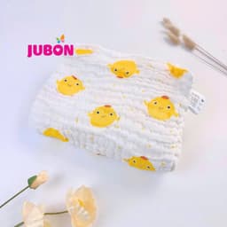 Khăn Tắm Xô Nhăn Jubon 4 Lớp Cotton 100% - Khăn Bé Sơ Sinh 90x90cm Mềm Mại Thấm Hút Cao 3