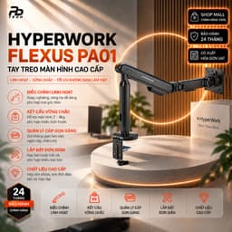 Arm Màn Hình HyperWork Flexus PA01 Chính Hãng – Giá Treo Monitor Linh Hoạt, Chuẩn VESA 1