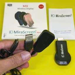 Hdmi Không Dây MX MiraScreen Điện Thoại Lên Tivi và Cáp Hdmi Đa Năng Từ Điện Thoại Lên Tivi Cổng Ra USB. LMS 5
