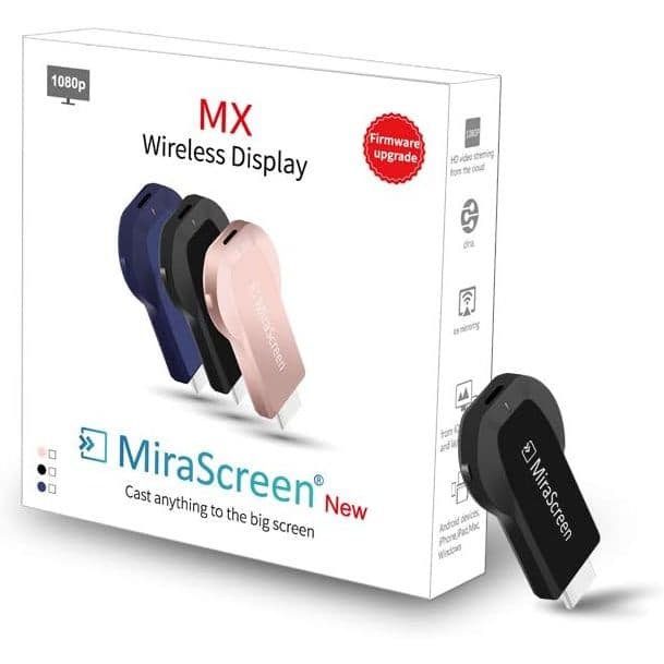 Hdmi Không Dây MX MiraScreen Điện Thoại Lên Tivi và Cáp Hdmi Đa Năng Từ Điện Thoại Lên Tivi Cổng Ra USB. LMS