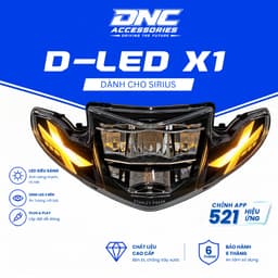 DNC D-LED X1 Đèn LED 2 Tầng Cho Sirius - Chỉnh App 521 Hiệu Ứng 4
