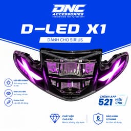 DNC D-LED X1 Đèn LED 2 Tầng Cho Sirius - Chỉnh App 521 Hiệu Ứng 5