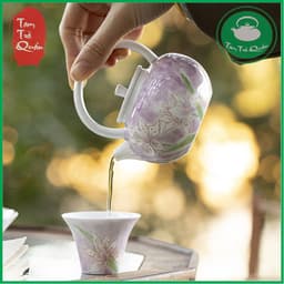Ấm trà sứ Tử ngọc lan 160ml 3