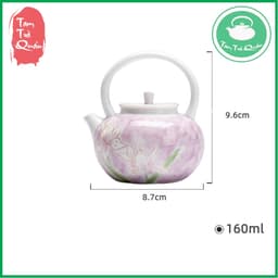 Ấm trà sứ Tử ngọc lan 160ml 5