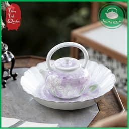 Ấm trà sứ Tử ngọc lan 160ml 4