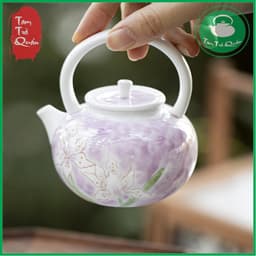 Ấm trà sứ Tử ngọc lan 160ml 2