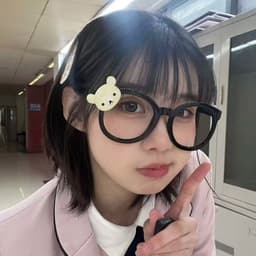Kính Gọng Tròn Gấu Dễ Thương Kính Thời Trang Nữ Nam Unisex Phong Cách Hàn Quốc Cute Cá Tính ponny 4
