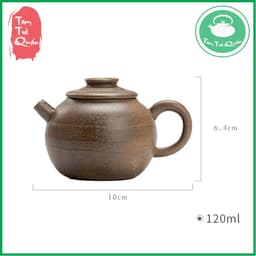 Ấm trà lão nham nê nung củi Mạn kỉ trà tịch 120ml 8
