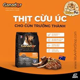 Hạt Cho Chó Ganador Premium Vị Cừu - 1.5kg Thịt Cừu Thật Cho Chó Trưởng Thành Mọi Giống | YLP Market 5