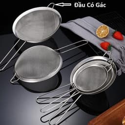 Dụng Cụ Vợt Ray Lọc Dầu Lỗ Nhỏ Có Gác và Lỗ To. LMS 1