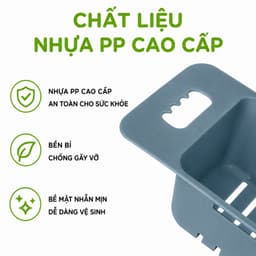 Khay Gác Bồn Rửa Bát Điều Chỉnh Kích Thước 5613 Có Lỗ Thoát Nước Nhanh Dùng Rửa Rau Củ Quả GD407 6