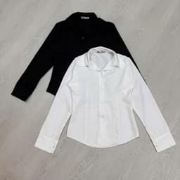 Áo Sơ Mi Cổ Nhọn Tay Dài Chiết Eo Tôn Dáng - Chất Liệu Mango Ít Nhăn Kiểu Dáng Công Sở Ananclothing 4