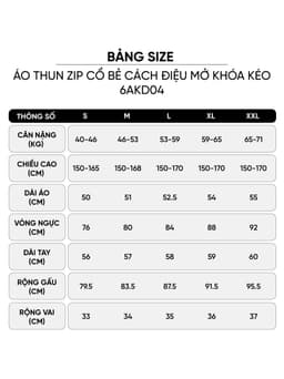 Áo thun nữ CARDINA chất liệu thun zip cổ bẻ cách điệu mở khóa kéo 6AKD04 2