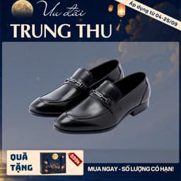 [4-25/9 TẶNG QUÀ TRUNG THU 599K] Giày Tây Nam LECOS LG7 Da Thật Đế Đúc Chống Mòn Gặp Đối Tác 1