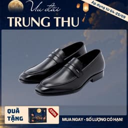 [4-25/9 TẶNG QUÀ TRUNG THU 599K] Giày Tây Nam LECOS LG8 Da Thật May Thủ Công Phối Vest Lịch Lãm 1