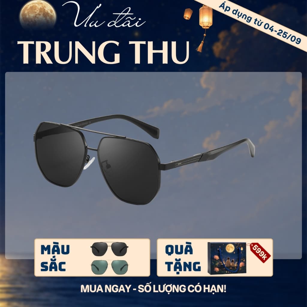[4-25/9 TẶNG QUÀ TRUNG THU 599K] Kính Mắt Tròn Retro LECOS LK56 Gọng Thép Không Gỉ đi Làm Gặp Đối Tác