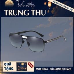 [4-25/9 TẶNG QUÀ TRUNG THU 599K] Kính Phi Công Nam LECOS LK68 Gọng Tr90 Siêu Nhẹ Du Lịch đi Biển 1