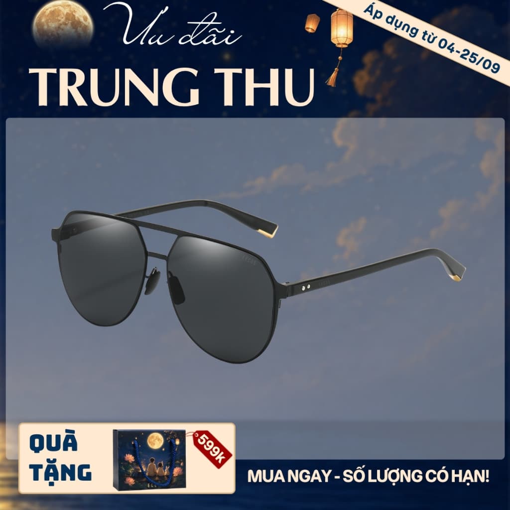 [4-25/9 TẶNG QUÀ TRUNG THU 599K] Kính Mắt Chữ Nhật Nam LECOS LK69 Gọng Tr90 Siêu Nhẹ Du Lịch đi Biển