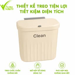 Thùng Rác Nhà Bếp Treo Cánh Tủ Bếp 12L Ngăn Mùi Dễ Tháo Lắp Chống Mùi Hôi GD352 3
