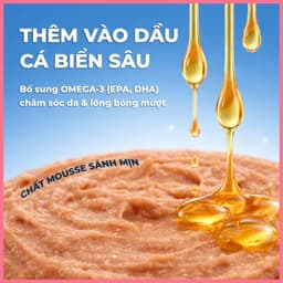 [HỎA TỐC] Thức ăn ướt cho chó dạng mềm mịn FAENBEI gói 130g, pate chó kết hợp giữa thịt và rau củ 5