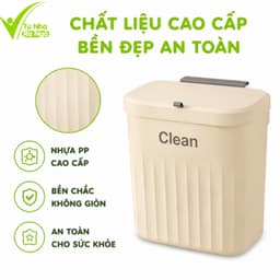 Thùng Rác Nhà Bếp Treo Cánh Tủ Bếp 12L Ngăn Mùi Dễ Tháo Lắp Chống Mùi Hôi GD352 7