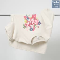 Áo thun nữ form vừa SUNTEE STFV268 phong cách basic in hình 168 vải cotton 250GSM cao cấp thoáng mát 2