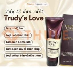 TRUDY’S LOVE Tẩy Tế Bào Chết 180ml Cho Da Mặt Hỗ Trợ Làm Sạch Dầu Thừa, Da Mềm Mịn Đều Màu 2