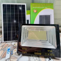 Đèn Pha Vuông Nhôm Năng Lượng Mặt Trời DSY 1000W/ 800W/ 600W/ 500W/ 400W/ 300W/ 200W/ 100W 2