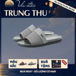 [4-25/9 TẶNG QUÀ TRUNG THU 599K] Dép Nam Quai Ngang LECOS LG59 Da Microfiber Đế Cao Su Chống Trượt Dạo Phố 1