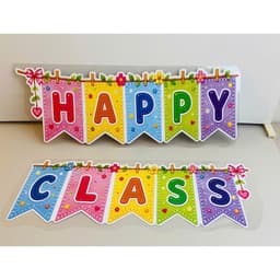 Set Trang Trí Lớp Học Hạnh Phúc Happy Class – Decor Lớp Học Mầm Non, Tiểu Học 1