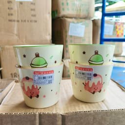 Ly/Cốc Sứ (Trụ) 3D Trái Cây, Bánh Ngọt Dễ Thương 8