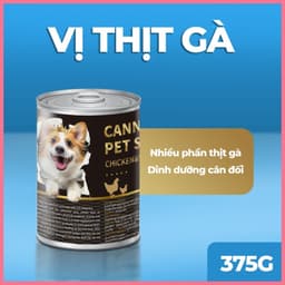 [2 Vị] Pate lon cho chó làm từ thịt và rau củ FAENBEI 375g 9