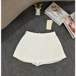 (Dmina) Chân váy ngắn dáng A chân váy nữ basic thanh lịch có quần bảo hộ dễ phối đồ Basic Skirt 6
