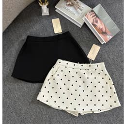 (Dmina) Chân váy ngắn dáng A chân váy nữ basic thanh lịch có quần bảo hộ dễ phối đồ Basic Skirt 2