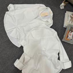 (Dmina) Áo Sơ Mi Nữ Oversize Shirt , áo sơmi form rộng basic dễ mặc dễ phối đồ chất vải nhập mát 4