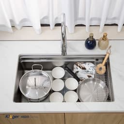 Chậu rửa bát Kluger KG7644FS  Plus | new 2025 | Hàng chính hãng 4