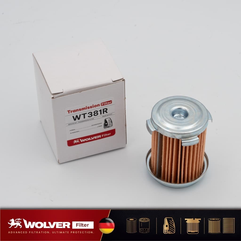 Lọc Nhớt Hộp Số CVT Wolver Cho Civic, CR-V, Accord, HR-V, Odyssey (2015+,1.5L/2.4L/3.5L CVT) - WT381R