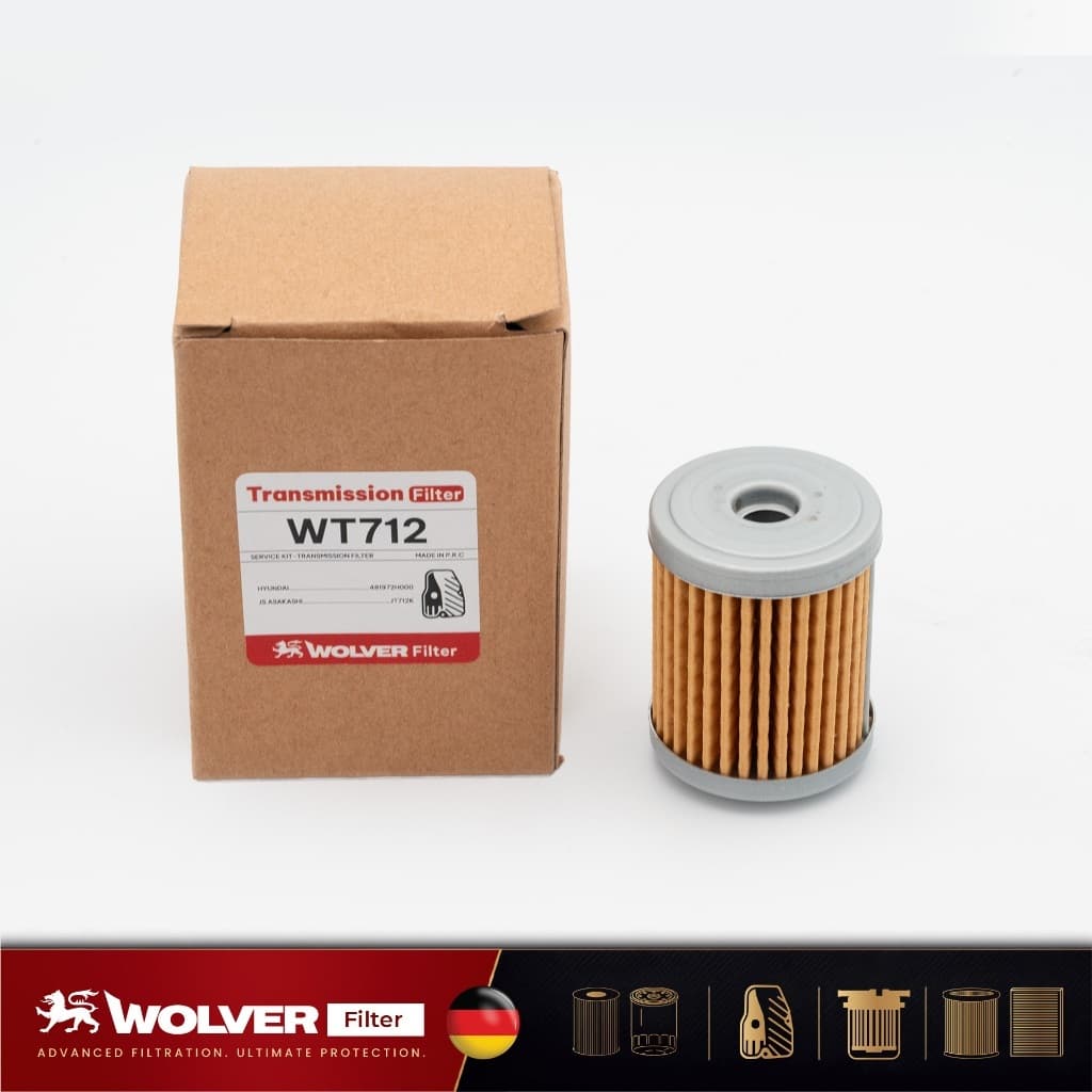Lọc Nhớt Hộp Số Wolver Cho Creta, Stargazer, Elantra, Seltos, Sonet (2020+, Gasoline 1.5L/1.6L/2.0Ld) -  WT712
