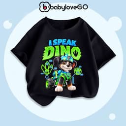 Áo thun cho bé trai BabyloveGO áo phông cộc tay chất cotton thoáng mát phong cách US/UK 8